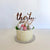 Acrylic Rose Gold 'thirty one' Birthday Cake Topper