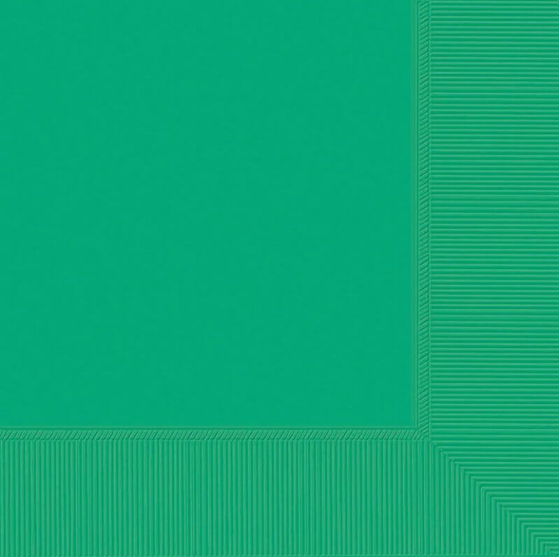 2 Ply Beverage Napkins 20 Pack - Festive Green