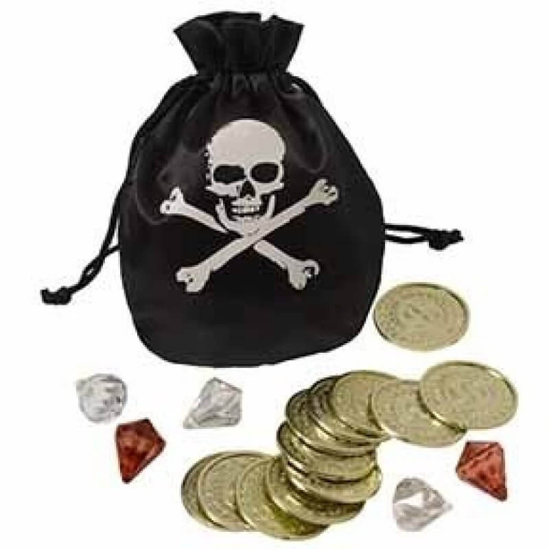 Pirate Coin & Pouch Set