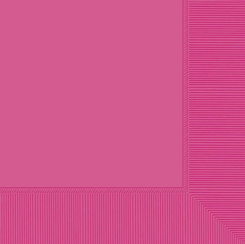 Bright Pink Lunch Napkins 2 Ply 20 Pack