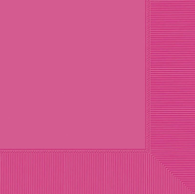 Bright Pink Lunch Napkins 2 Ply 20 Pack