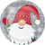 Christmas Holiday Gnomes Lunch Plates 8 Pack