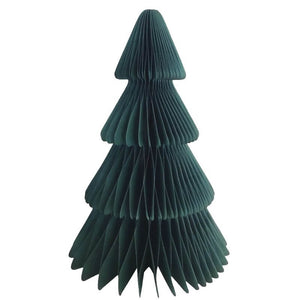 Decorative Green Christmas Tree Honeycomb 35cm