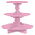 New Pink Cupcake 3 Tier Treat Stand
