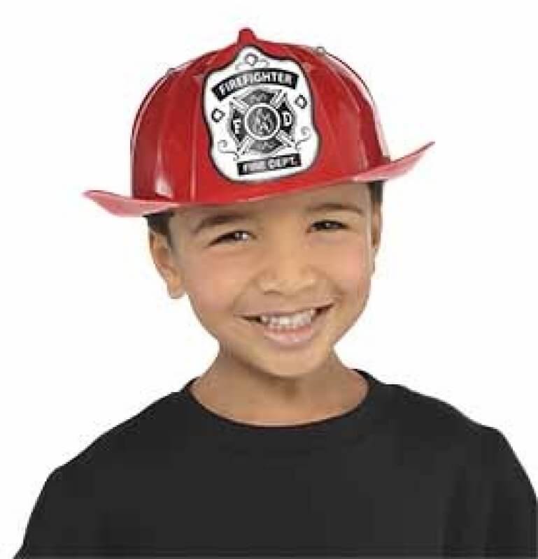 Kids Red Fireman Hat | Online Party Supplies