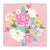 Floral Tea Party Beverage Paper Napkins 16pk