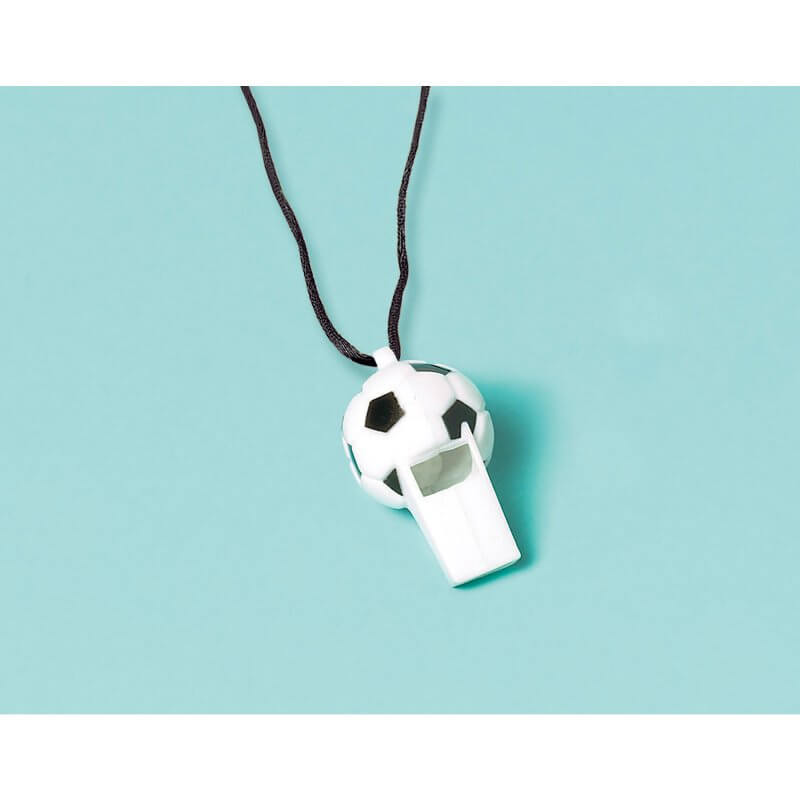 Goal Getter Soccer Whistle Party Favours 8 Pack