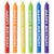 Happy Birthday Rainbow Candles 8cm 12 Pack