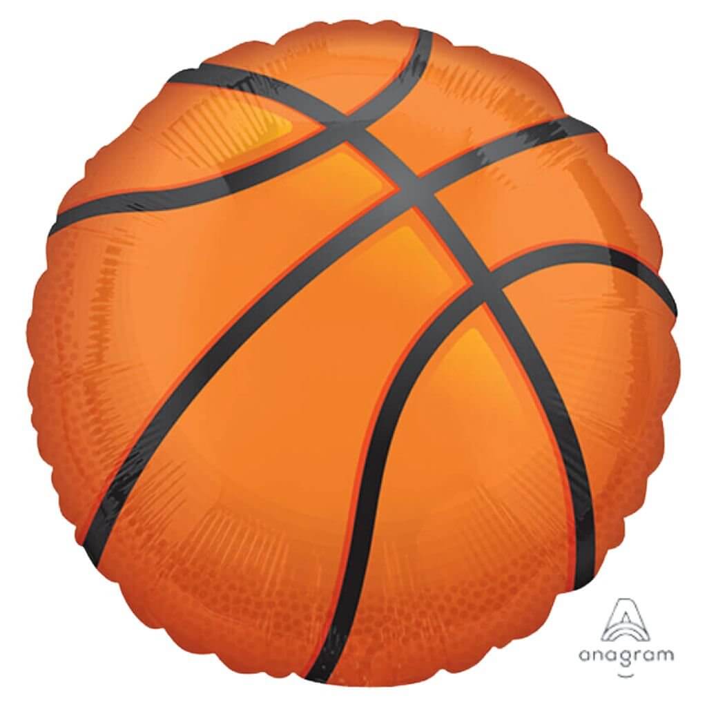 Jumbo Nothing But Net Basketball Foil Balloon 71cm