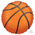 Jumbo Nothing But Net Basketball Foil Balloon 71cm