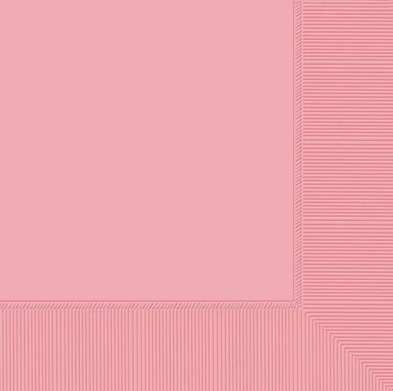 New Pink Lunch Napkins 2 Ply 20 Pack