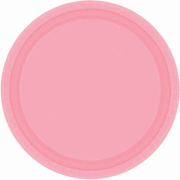 20pk New Pink Paper Plates 17cm Party Tableware Supplies Decorations
