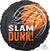 Anagram Nothing But Net Basketball Slam Dunk round Foil Balloon 45cm