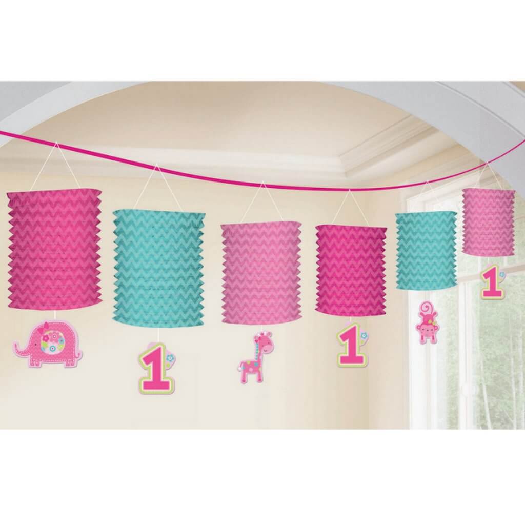 One Wild Girl Lantern Garland