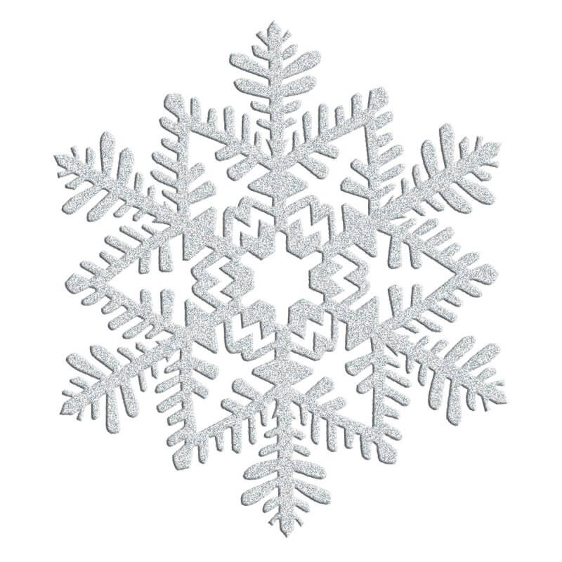 10pcs - 9in Disposable Paper Plates Snowflake Design, Ideal For