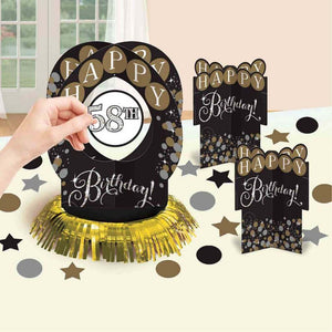 Sparkling Celebration Add-Any-Age Table Decoration Kit