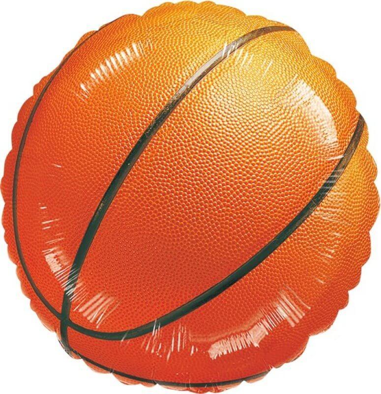 Anagram Championship Basketball round Foil Balloon 45cm