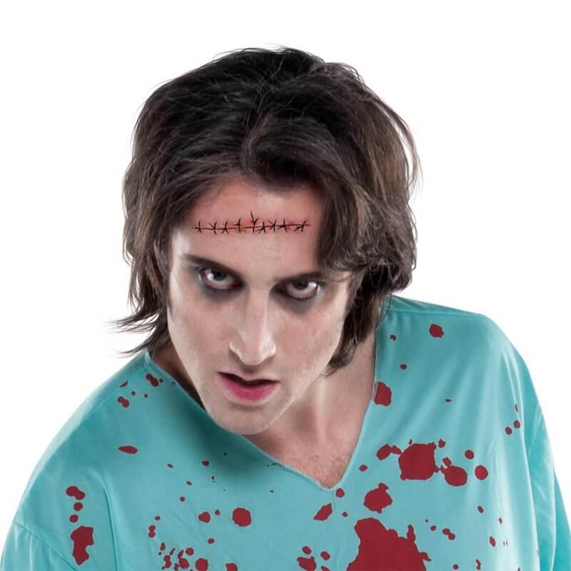 Stitches Temporary Tattoo