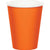 Amscan Sunkissed Orange Paper Cups 266ml 24 Pack