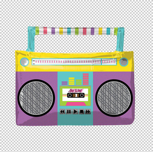 Supershape Awesome Party Boombox | Online Party Supplies
