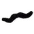 Black Moustaches Value Pack of 12