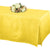 Amscan Flannel-Backed Tablefitters Tablecover - Yellow Sunshine