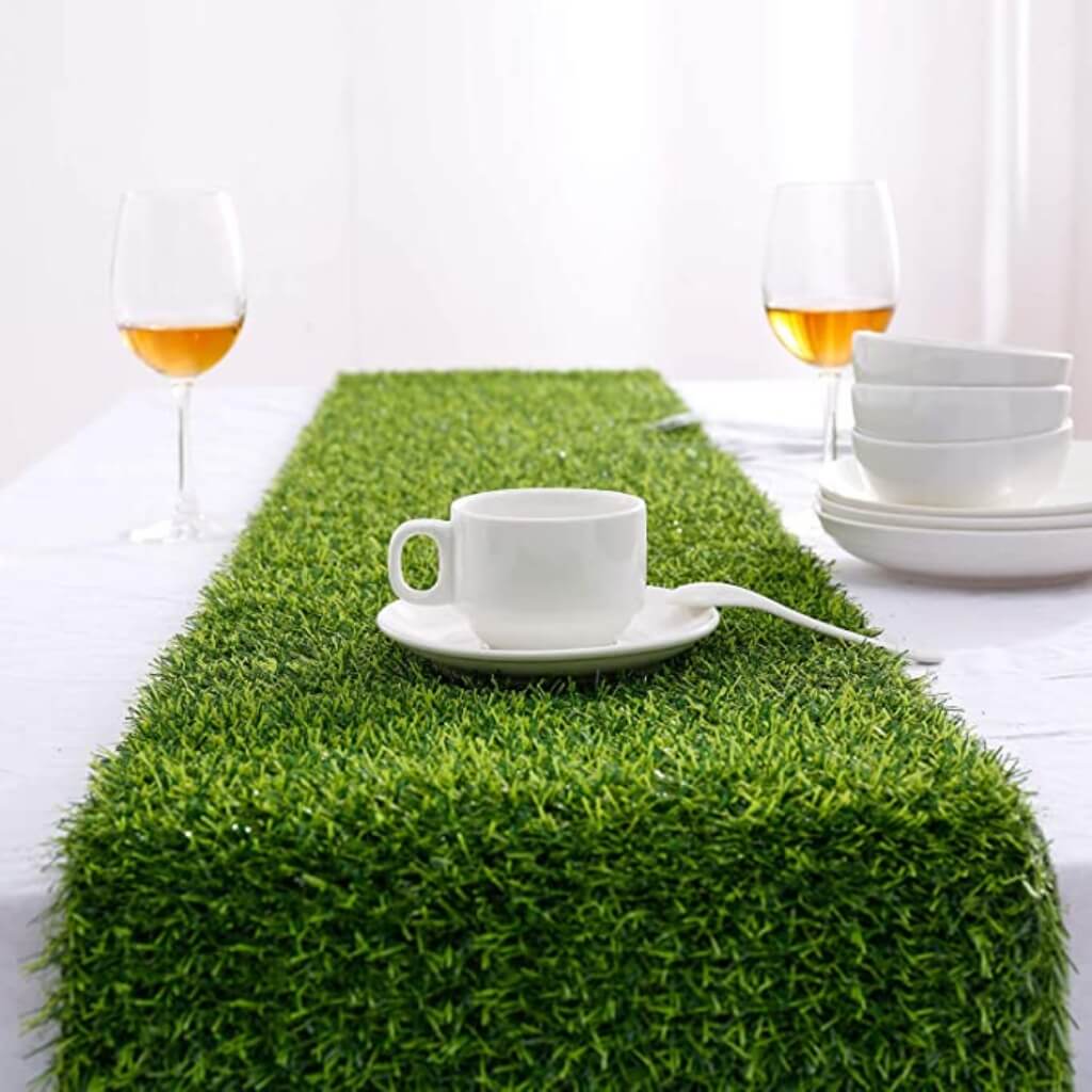 Artificial Grass Table Runner