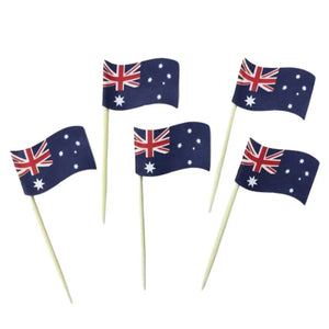 Australian Flag Picks 24pk