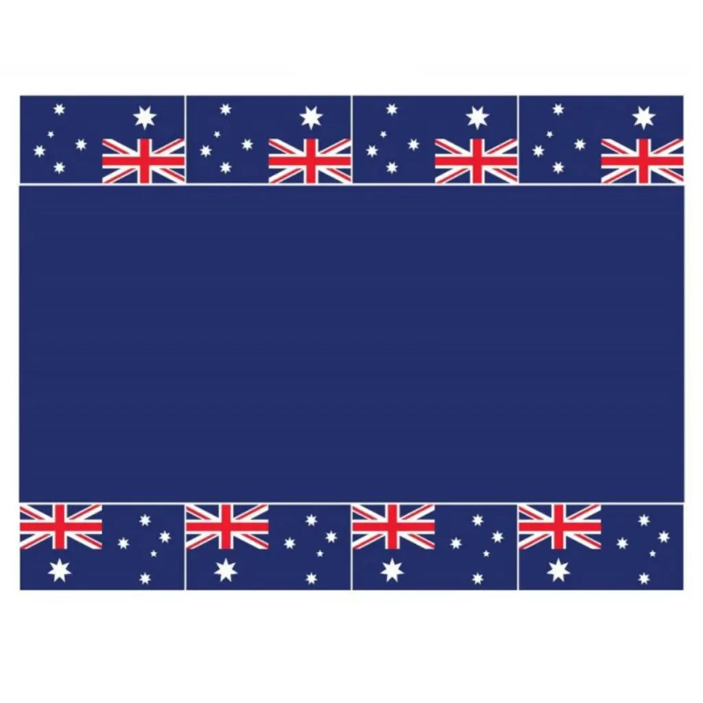 Australian Flag Plastic Tablecover