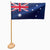 Australian Desk Flag 30cm x 15cm