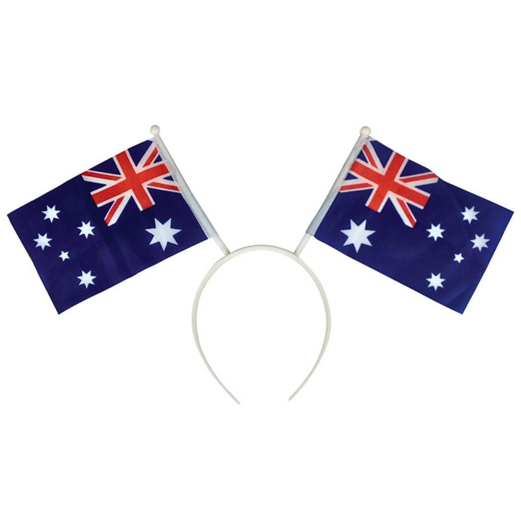Australian flag head bopper headband party accessory