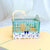 Handmade Online Party Supplies Blue Cot Baby Shower 3D Pop Up Card