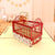 Handmade Baby Sleeping in Red Cot 3D Pop Up Greeting Card