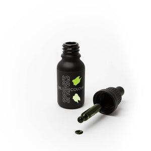 Sprinks gel colour dropper bottle lime