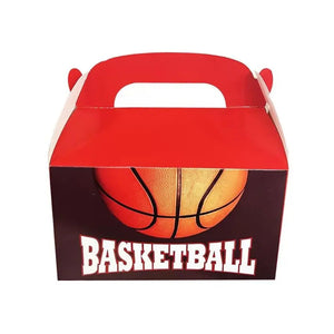 Basketball Gable Treat Boxes 6pk