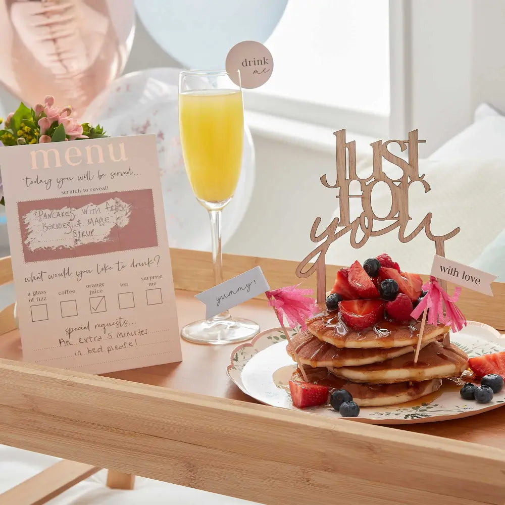 Customisable 'best MUM ever' Breakfast in Bed Set