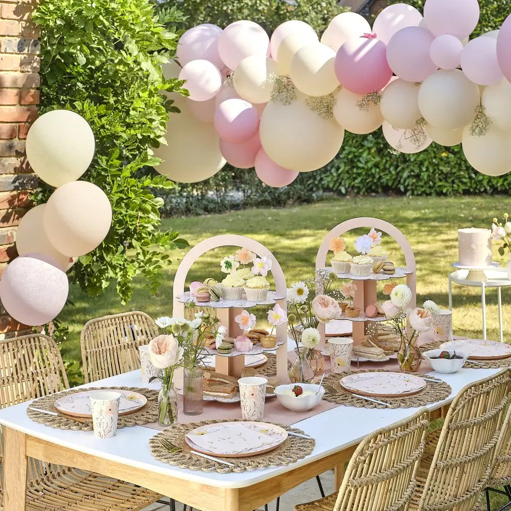 Floral Birthday Bloom Tall Candles 12pk