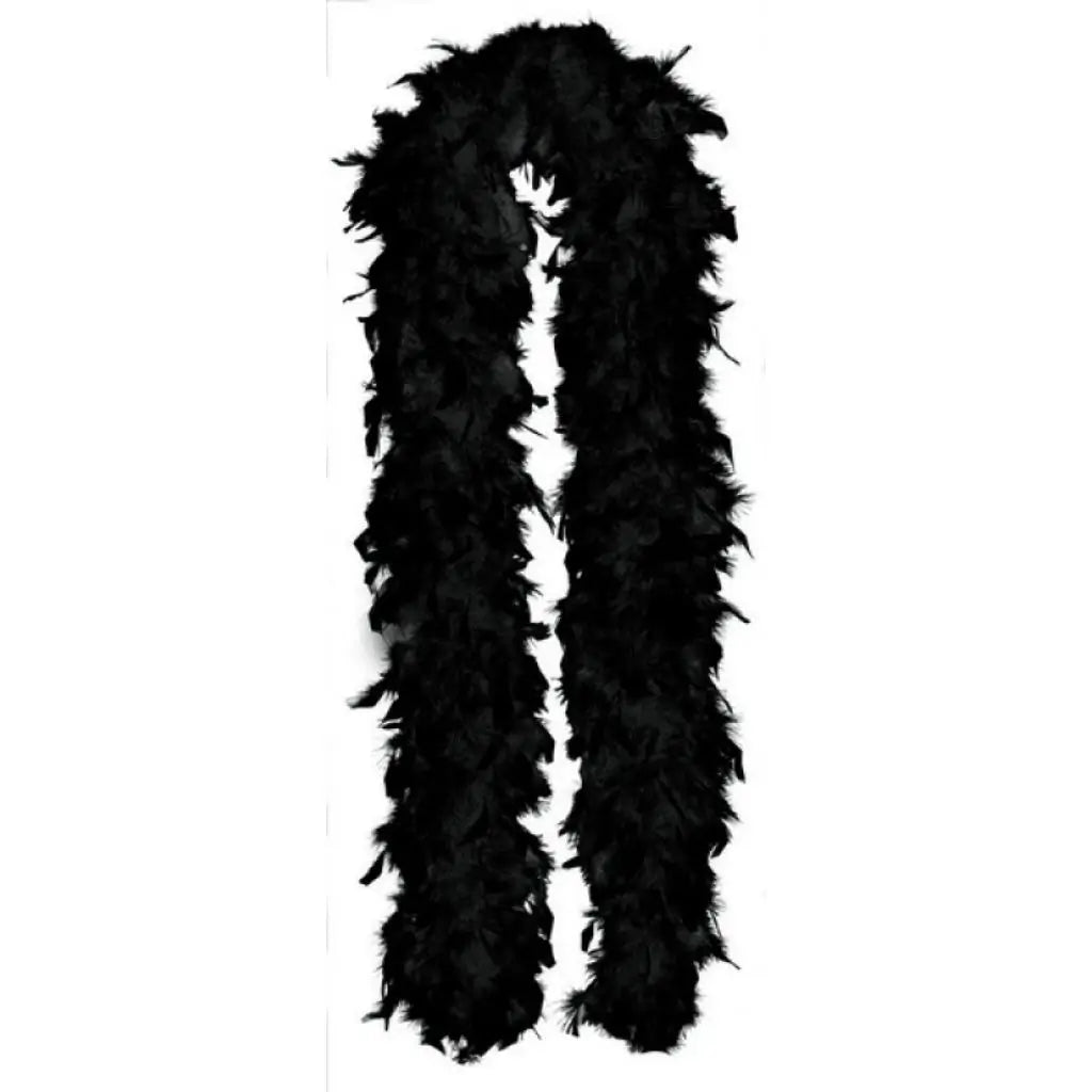 Real Feather Boa - Black