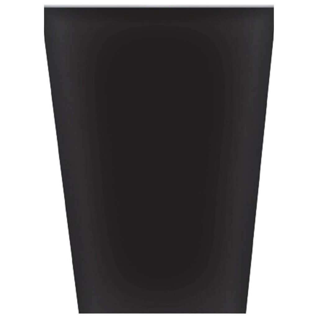Black Paper Cups 266ml 8pk