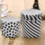 Black & White Dot & Stripe Muffin Cups 24pk