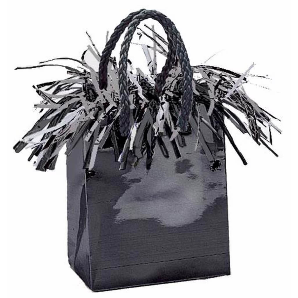 Black Gift Bag Balloon Weight balloon anchor accessory party decor
