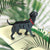 Handmade Black Labrador Dog in Daisy Garden 3D Pop Up Birthday Card