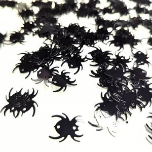 Black Paper Spider Confetti 20g