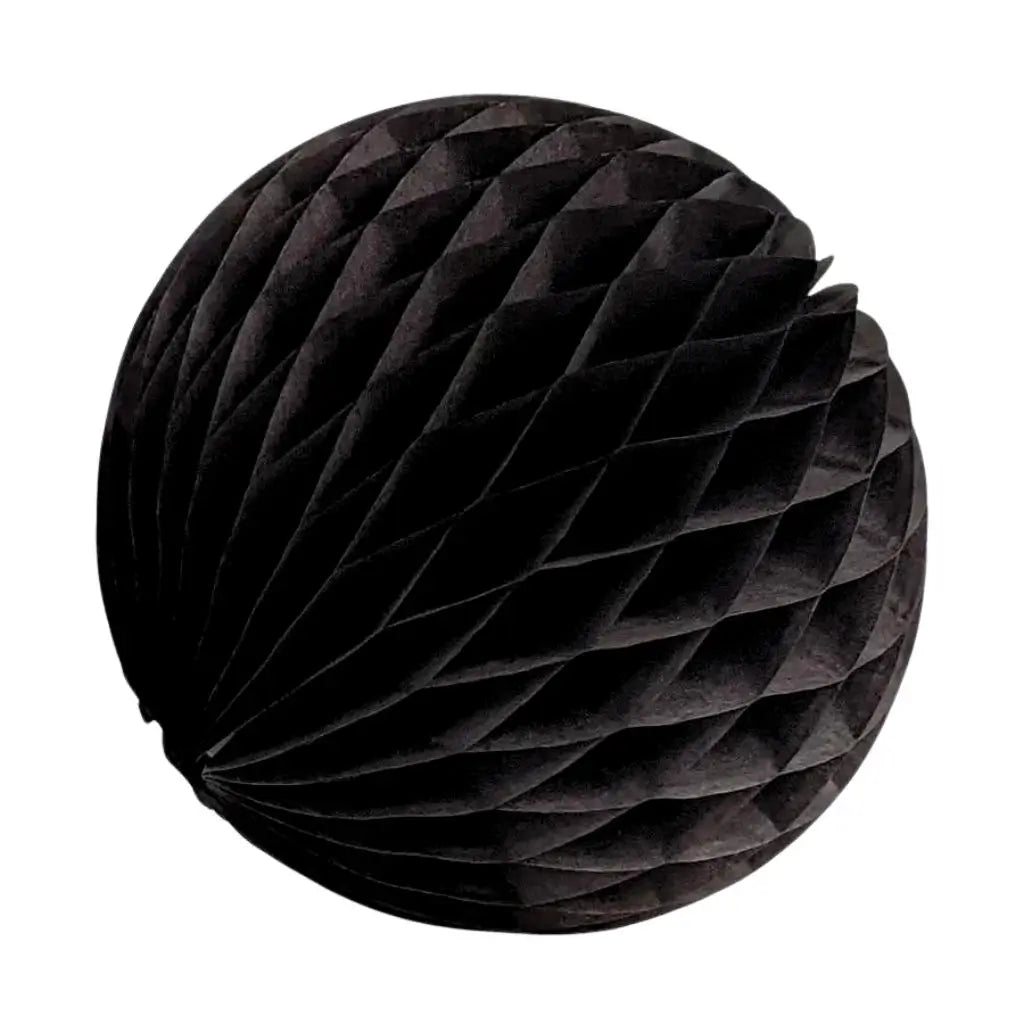 Black Paper Honeycomb Ball