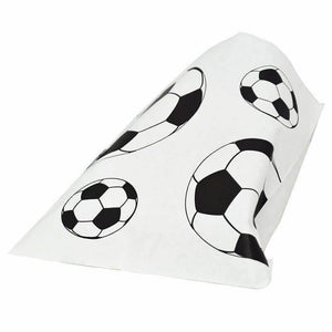 Football Party Soccer Ball Paper Goodie Bags 8 Pack