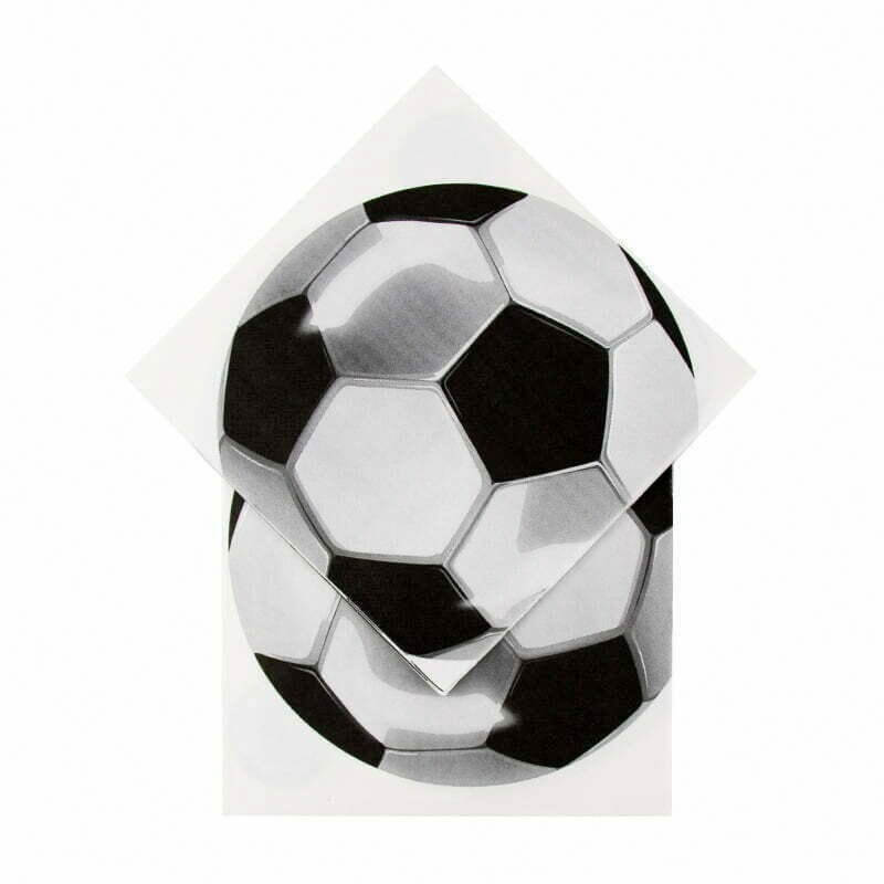 Football Party Soccer Ball Paper Lunch Napkins 16 Pack