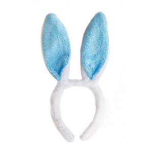 blue Easter Bunny Ears Headband kids costumes accessory dress up