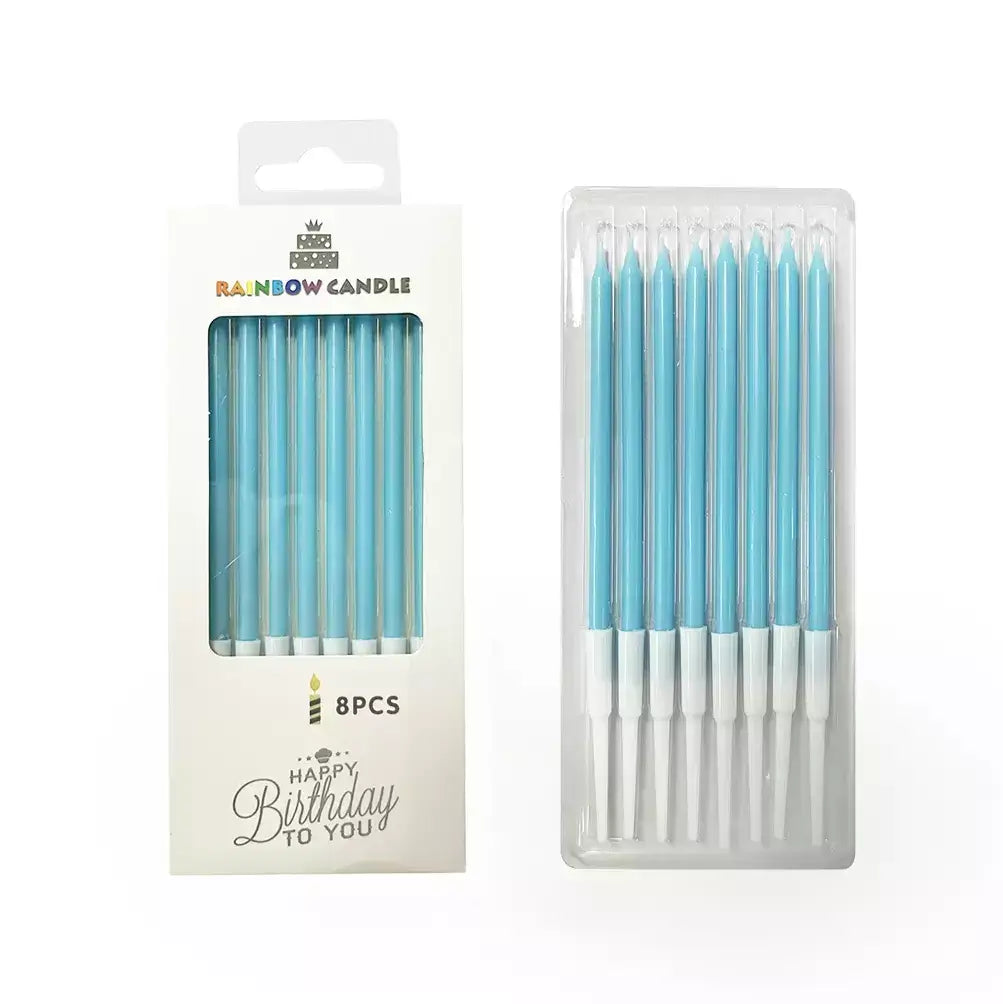 Blue Candles 8pk