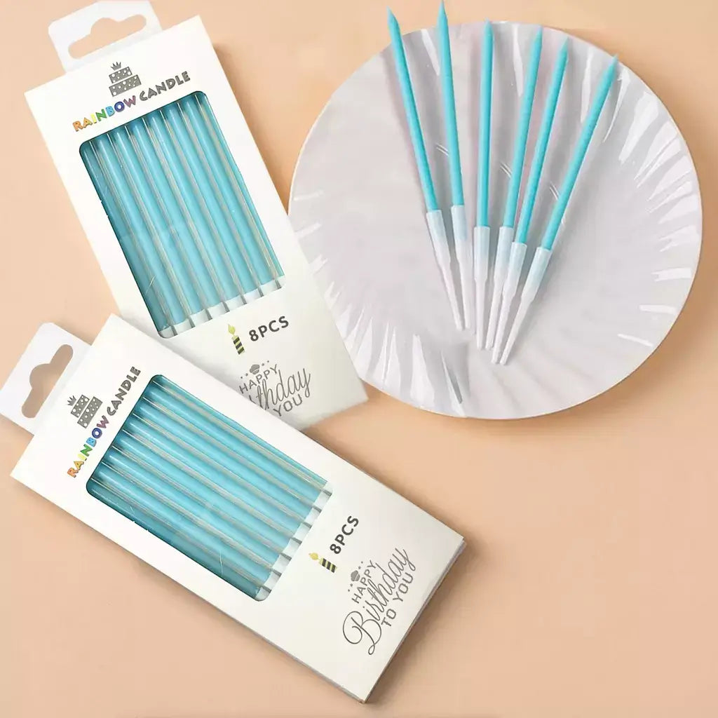 Blue Candles 8pk