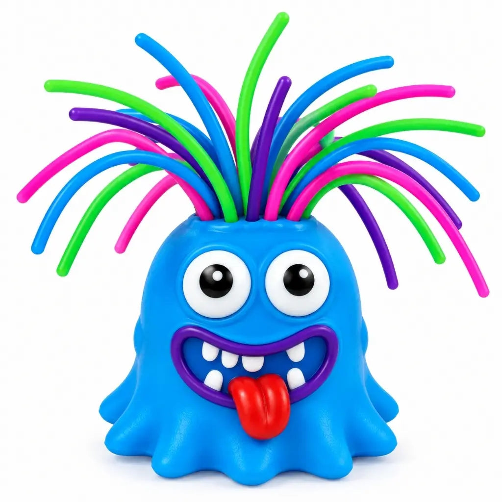 blue Interactive monster toy with five songs and five funny sounds